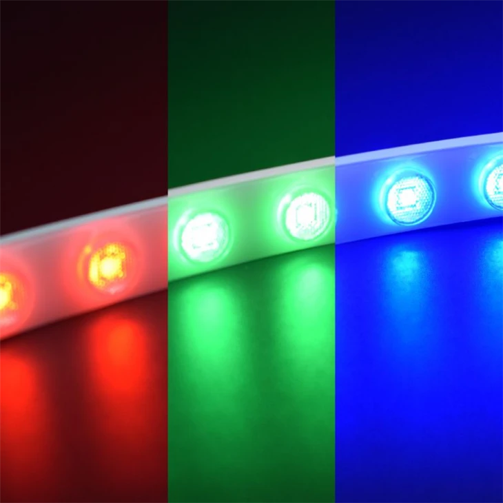 china RGB LED lens flex